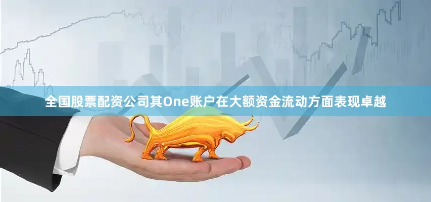 全国股票配资公司其One账户在大额资金流动方面表现卓越